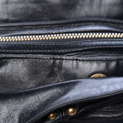 Louis Vuitton Lambskin Riveting Black 18 of 19