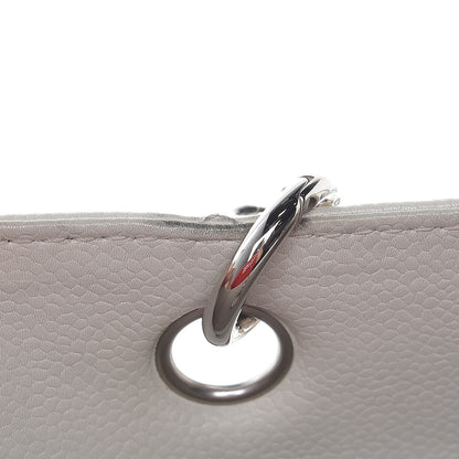 Chanel Caviar Quilted Petit Shopping Tote PST White 17 of 19