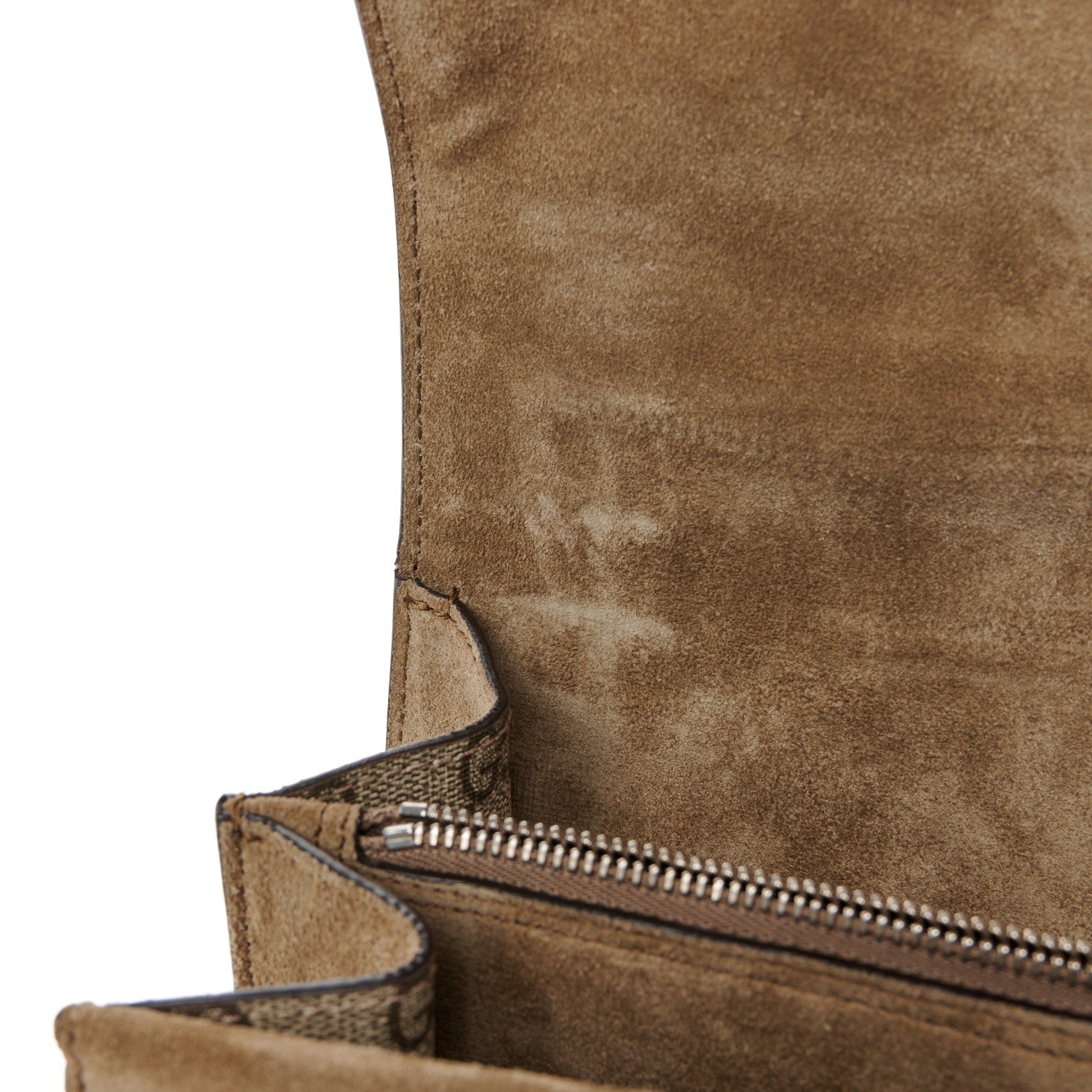 Gucci GG Supreme Monogram Medium Dionysus Shoulder Bag Taupe 12 of 12