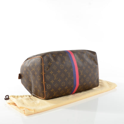 Louis Vuitton Mon Monogram Speedy 35 Fuchsia Violet 4 of 8