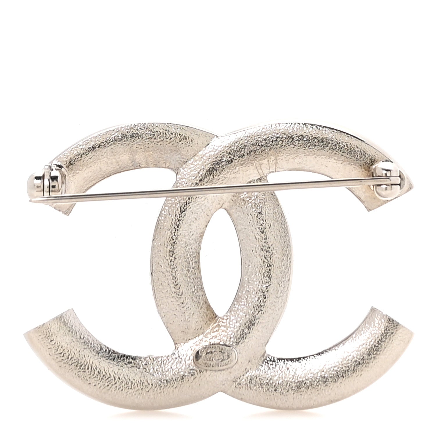 Chanel Crystal Palais Garnier CC Brooch Silver 1906686 – FASHIONPHILE