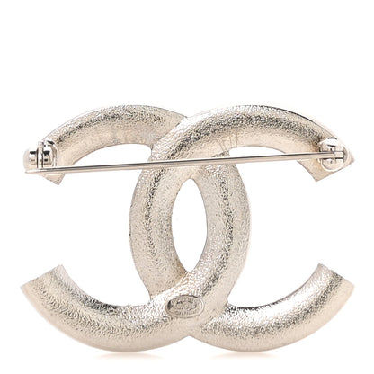 Chanel Crystal Palais Garnier CC Brooch Silver 3 of 6