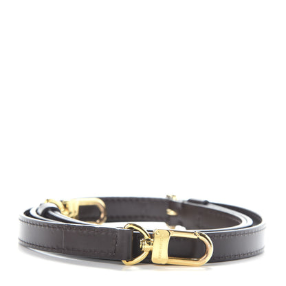 Louis Vuitton Calfskin 16mm Adjustable Shoulder Strap Brown 1 of 2