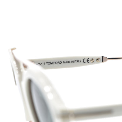 Tom Ford Farrah Sunglasses TF631 White 6 of 8