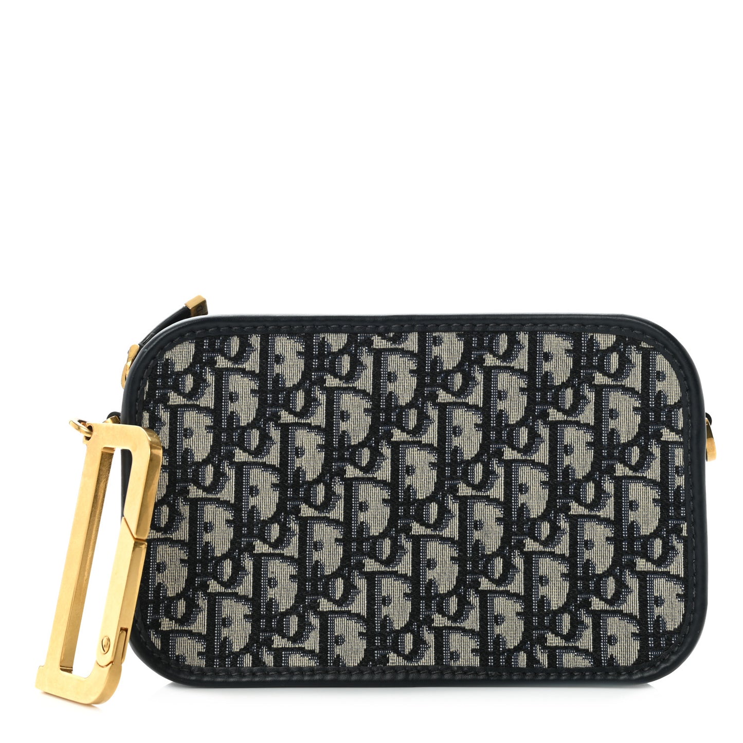Oblique Diorquake Clutch Blue