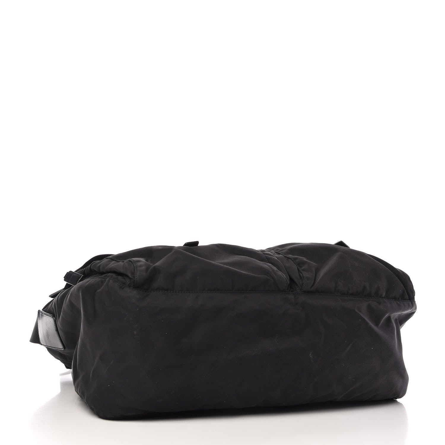 Prada Nylon Vela Messenger Bag Black 4 of 12