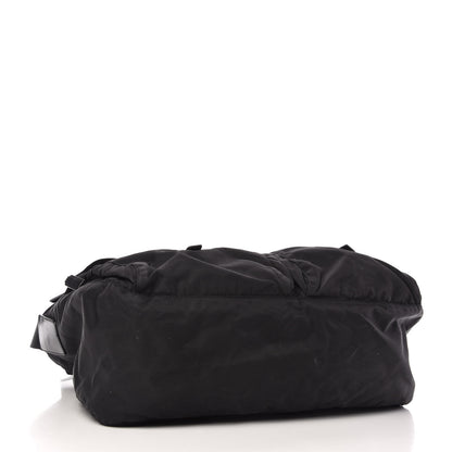 Prada Nylon Vela Messenger Bag Black 4 of 12