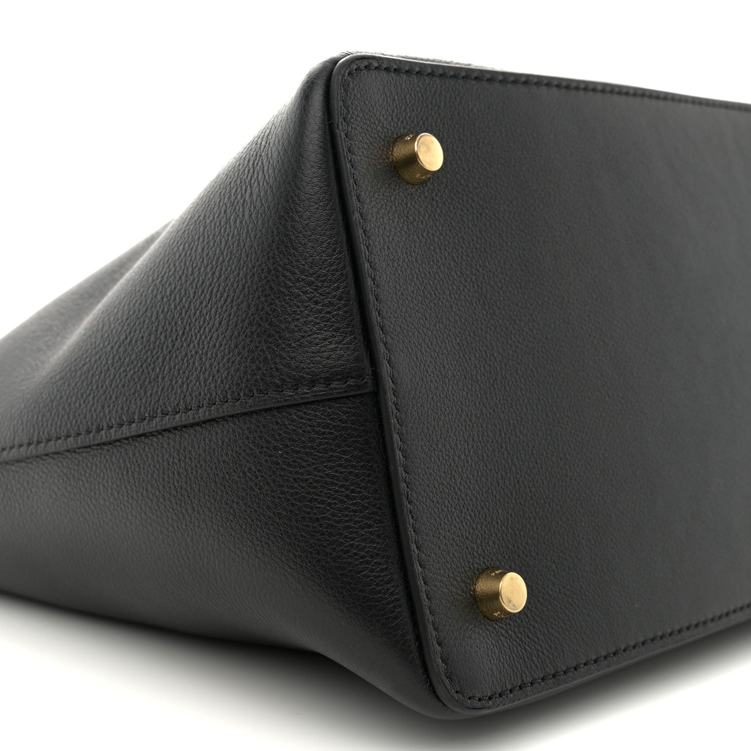 Celine Supple Calfskin Medium Conti Black 10 of 11
