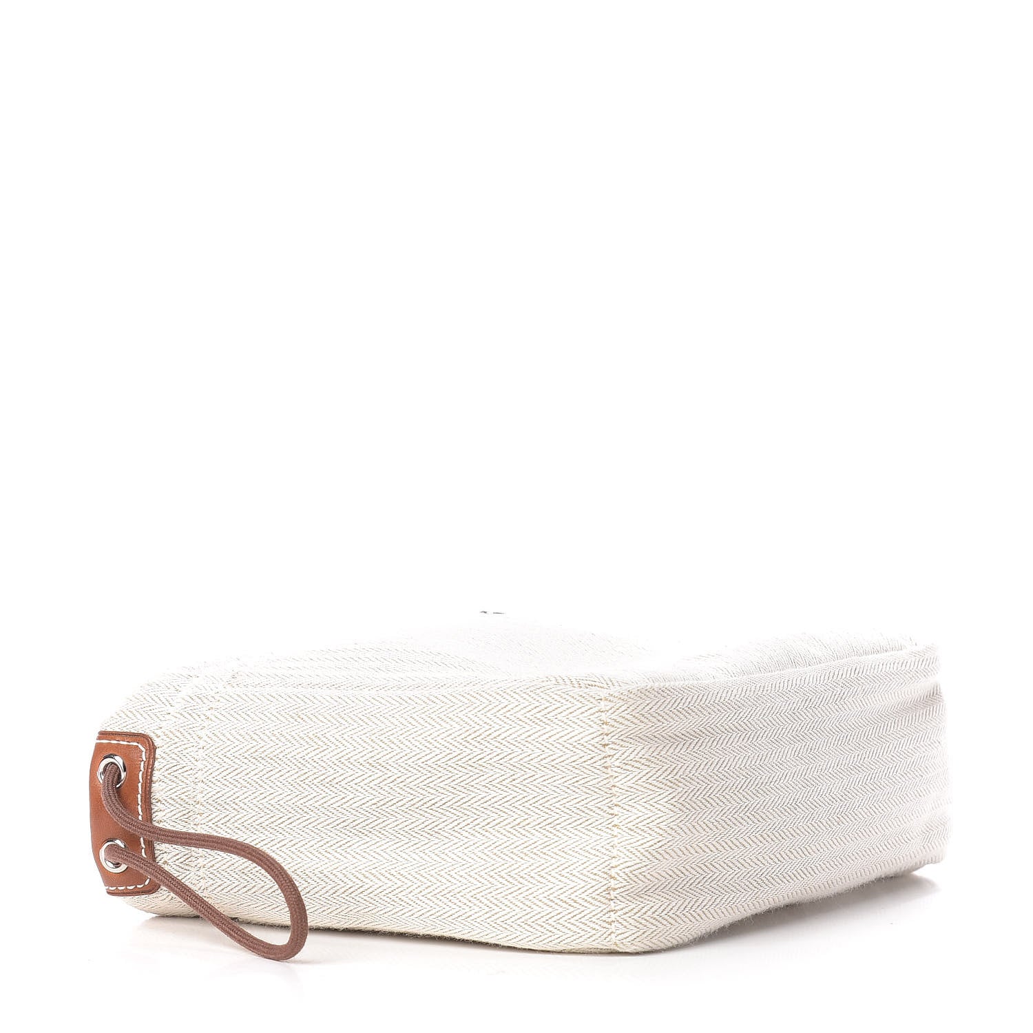 Hermes Canvas Barenia Fourbi 20 PM Pouch Naturel Fauve 4 of 9