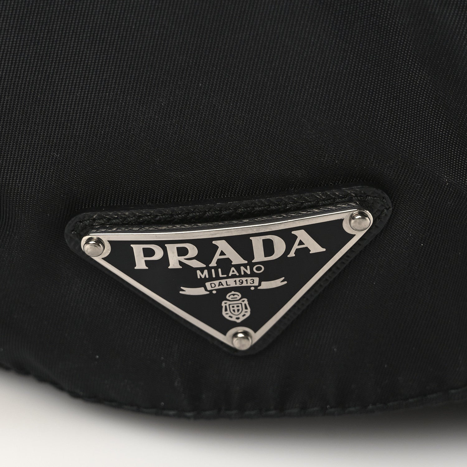 Prada Tessuto Nylon Baseball Cap L Black 6 of 8