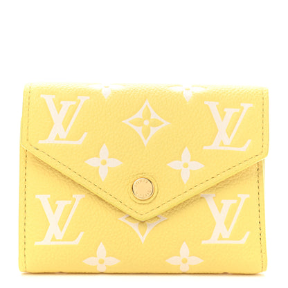 Louis Vuitton Empreinte Monogram Victorine Wallet Lemon Curd 1 of 7