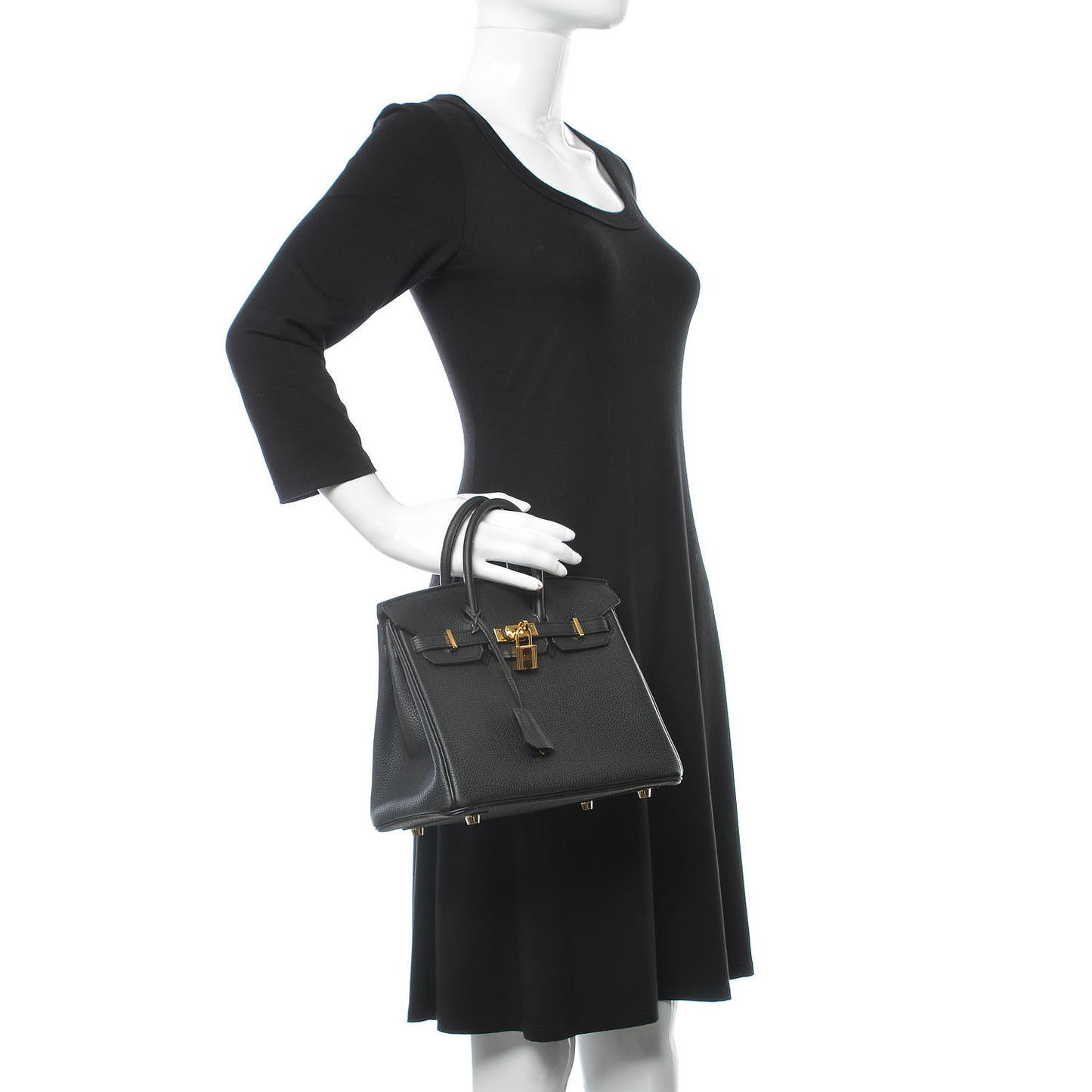 Togo Birkin 25 Black