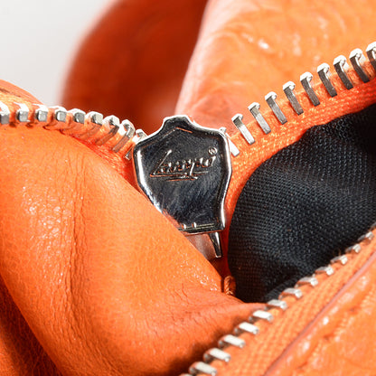 Balenciaga Agneau Giant 12 Silver Hardware City Tangerine 12 of 13