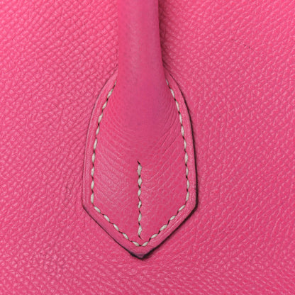 Hermes Epsom Candy Birkin 35 Rose Tyrien Rubis 11 of 32