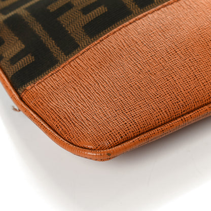 Fendi Zucca Vitello Elite Crossbody Tobacco 11 of 15