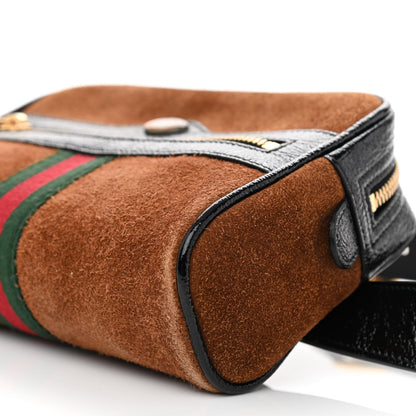 Gucci Suede Small Ophidia Belt Bag 75 30 Brown 9 of 9