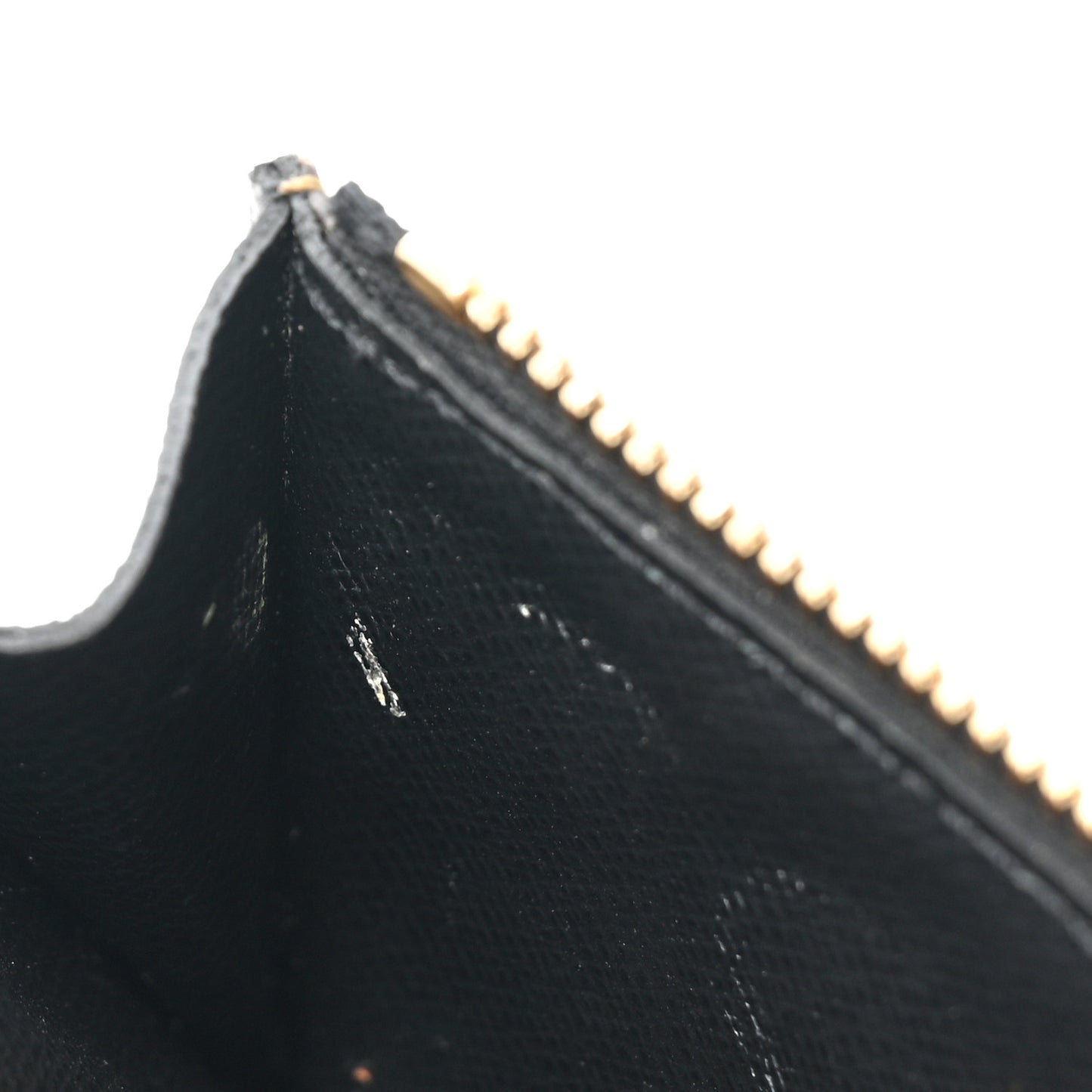 Reverse Monogram Zipped Romy Card Holder