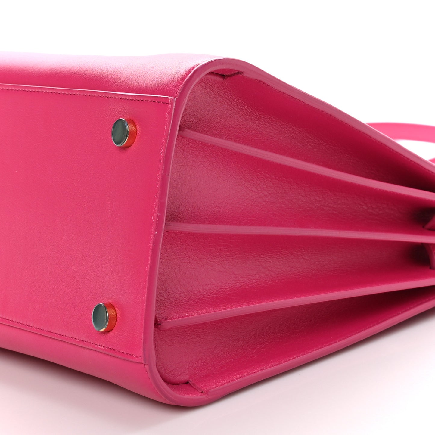 Calfskin Small Sac De Jour Lipstick Fuchsia