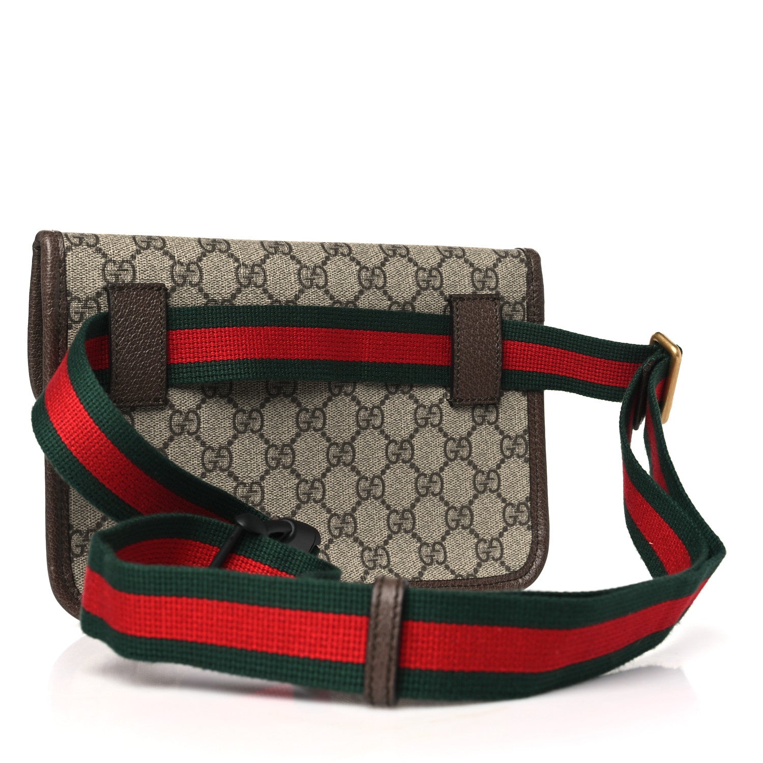 Gucci GG Supreme Monogram Neo Vintage Web Belt Bag Brown 3 of 10