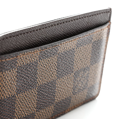 Louis Vuitton Damier Ebene Card Holder 9 of 10