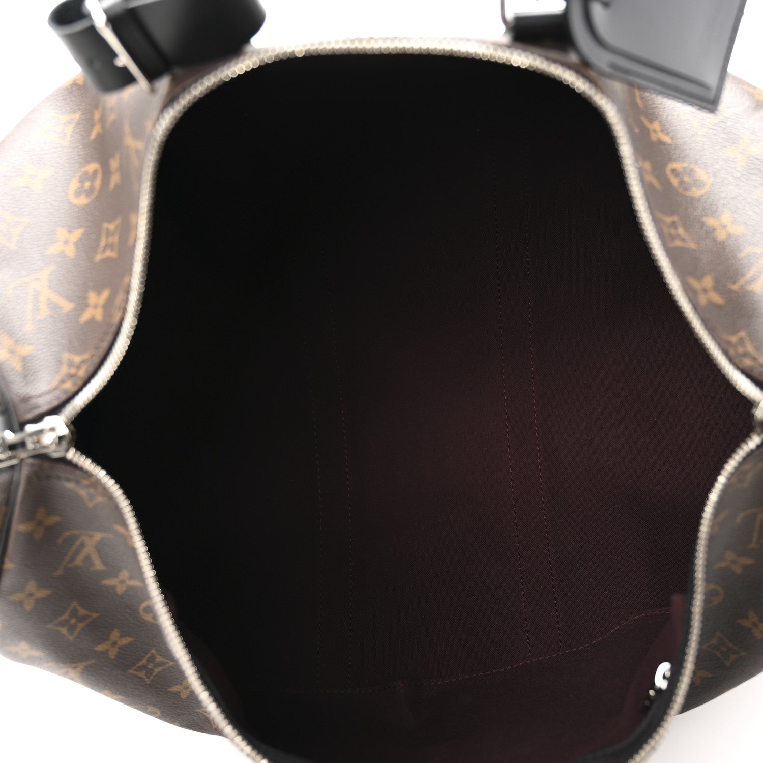 Louis Vuitton Monogram Macassar Keepall Bandouliere 45 4 of 11