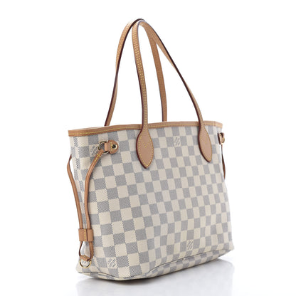 Louis Vuitton Damier Azur Neverfull PM 3 of 11