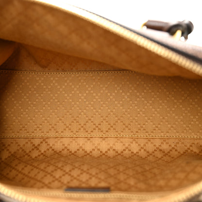 Gucci GG Monogram Web Medium Borsetto Boston Sand Brown 5 of 11