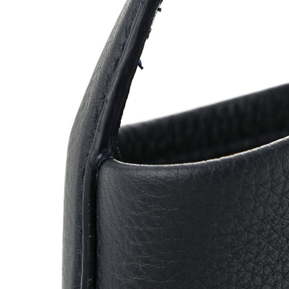 The Row Grained Calfskin Medium N/S Park Tote Marine 11 of 12