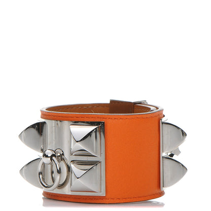 Hermes Swift Collier De Chien CDC Bracelet S Orange 1 of 7