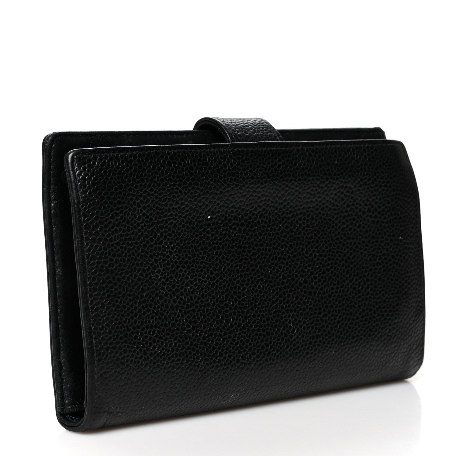 Chanel Caviar Timeless CC French Wallet Black 3 of 13