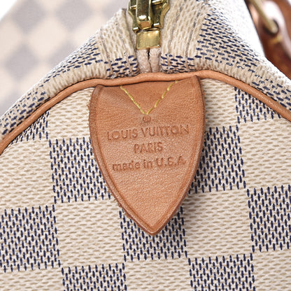 Louis Vuitton Damier Azur Speedy 35 6 of 20