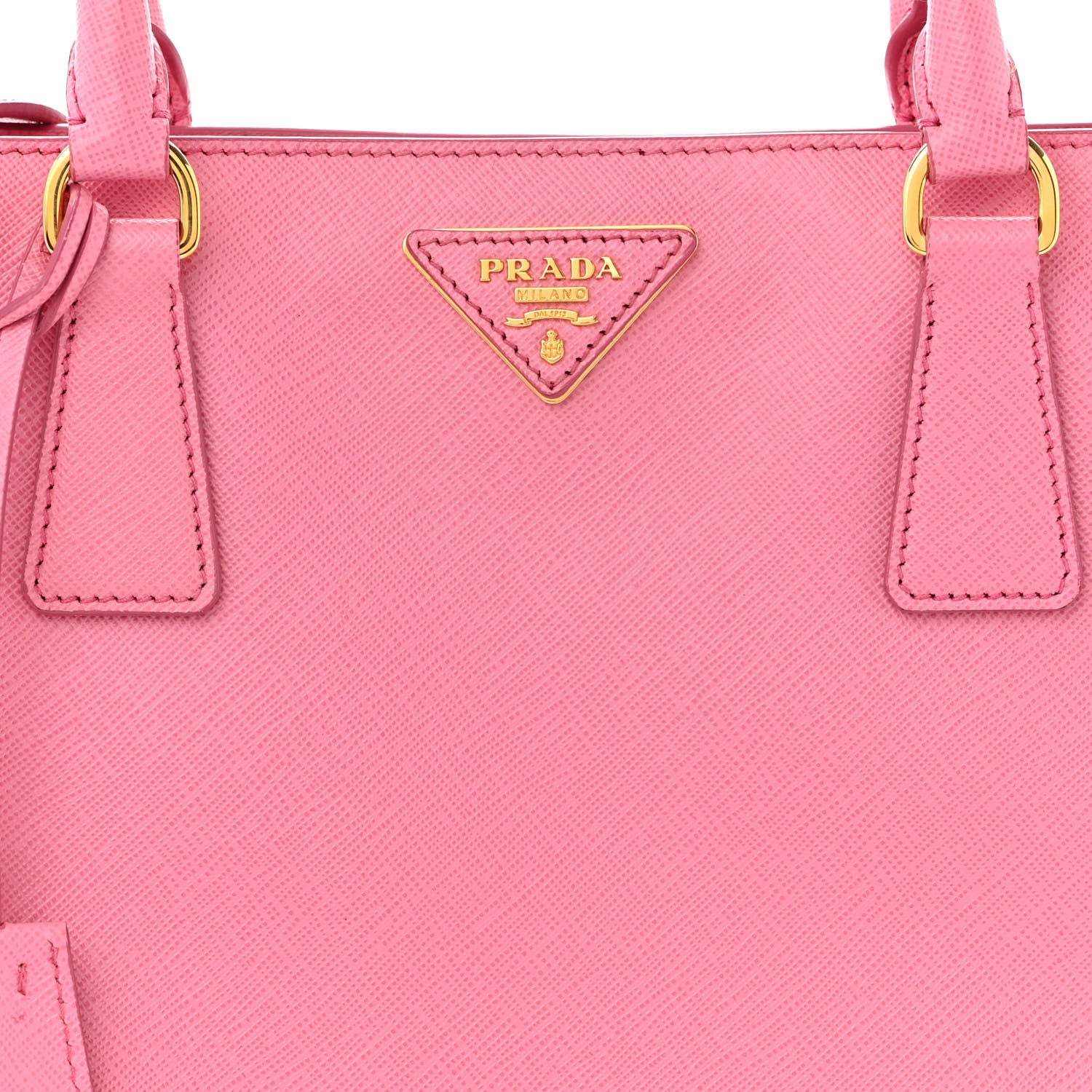 Prada Saffiano Lux Medium Tote Begonia 8 of 19