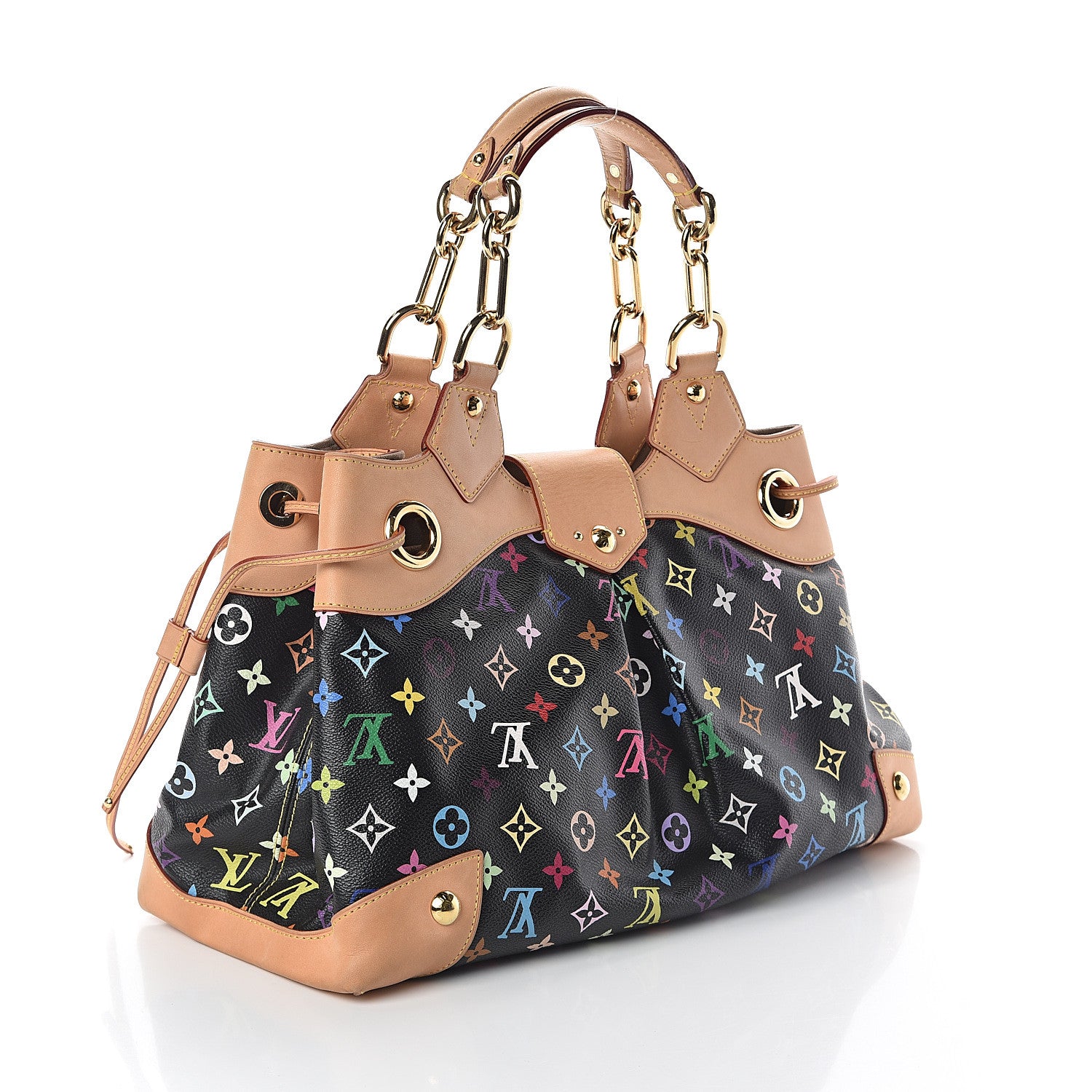 Louis Vuitton Monogram Multicolor Ursula Black 2 of 8