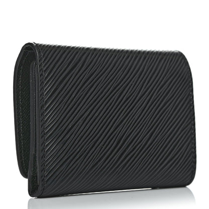 Louis Vuitton Epi Twist XS Wallet Black 2 of 4