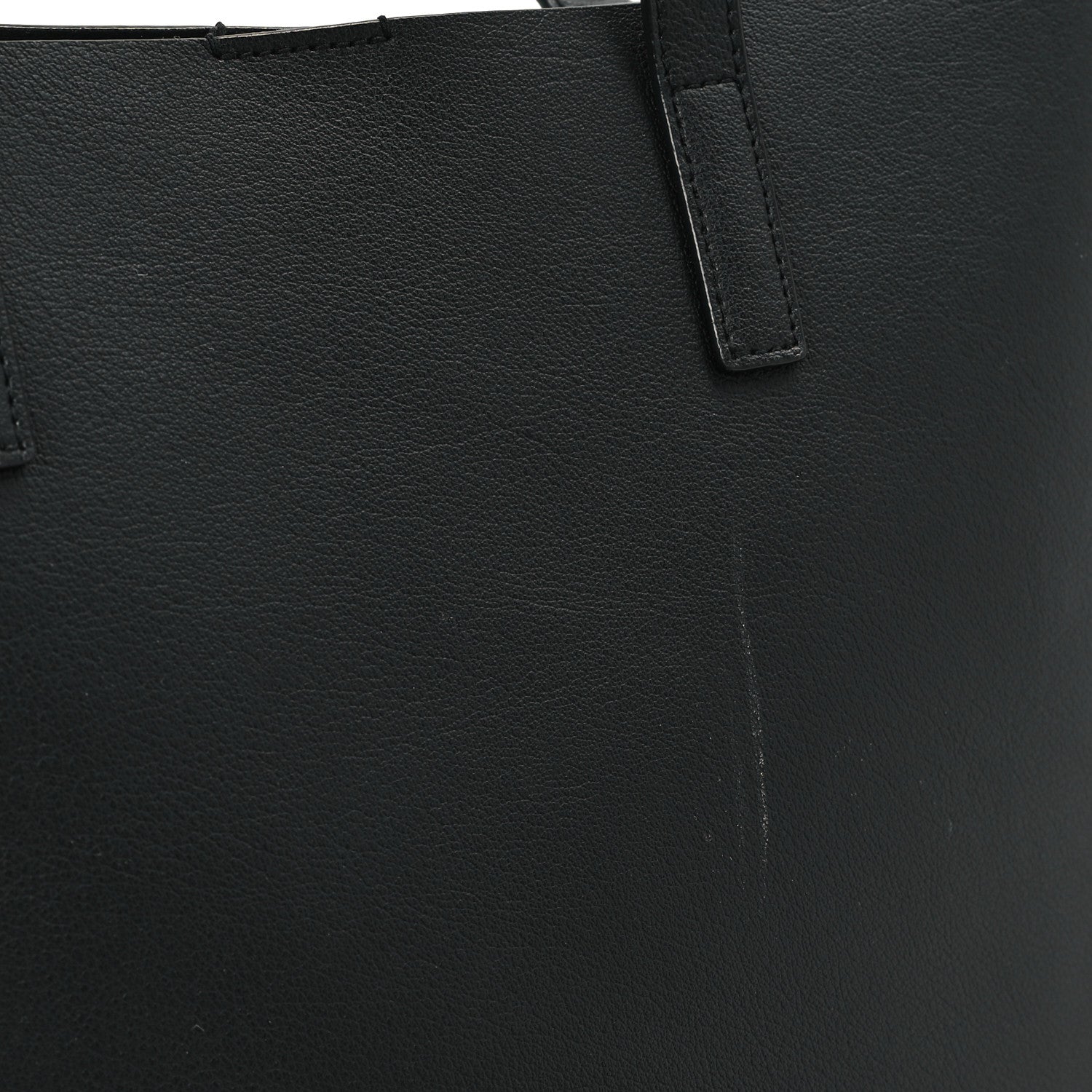 Saint Laurent Calfskin Toy Shopping Tote Black 11 of 11