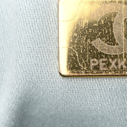 Chanel Caviar Quilted Small Chanel 25 Handbag Light Blue 7 of 10