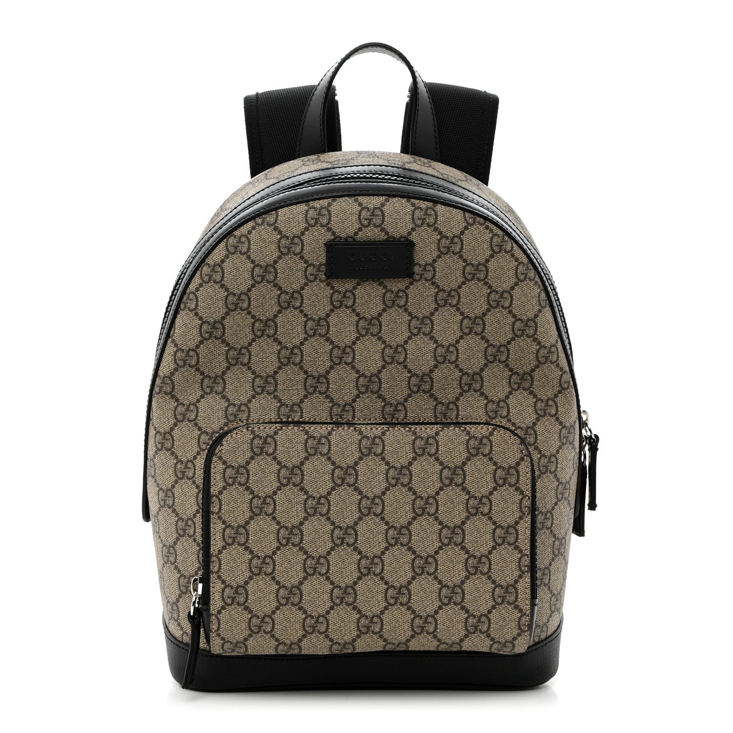 Gucci GG Supreme Monogram Small Eden Day Backpack Black 1 of 11