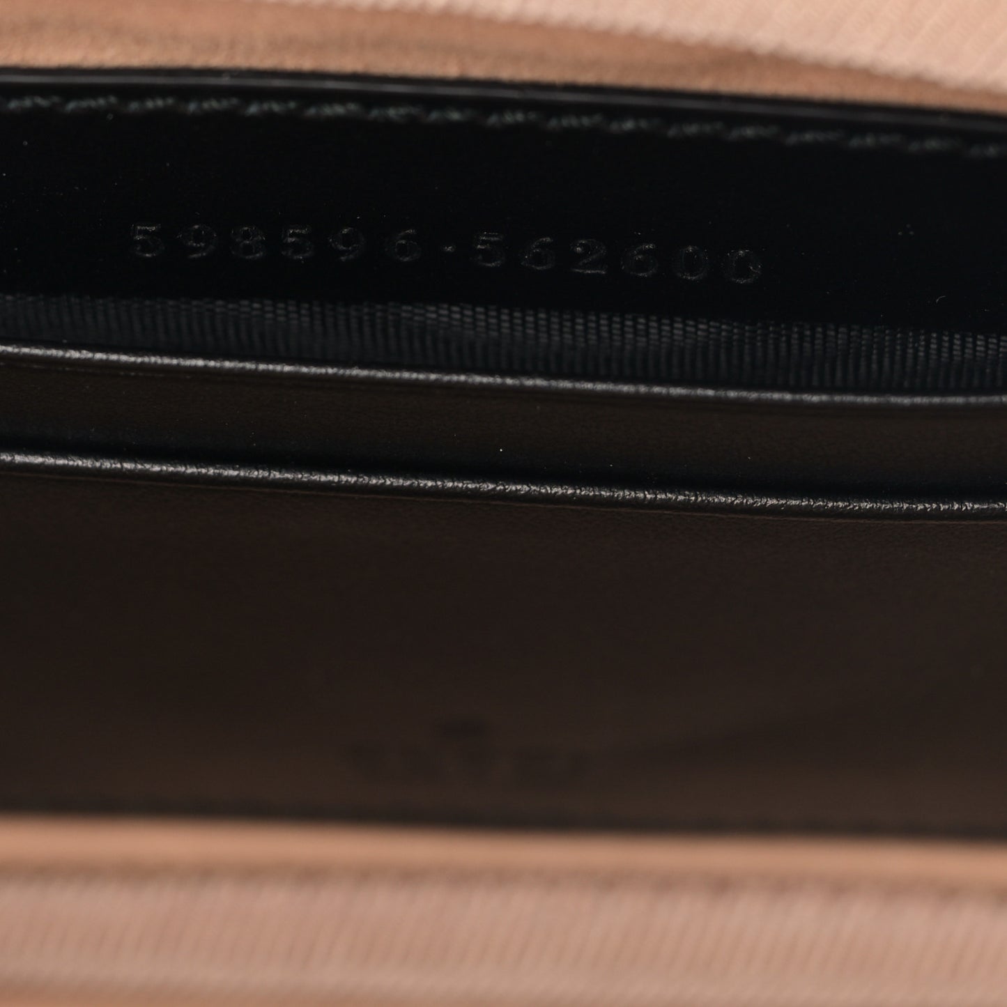 Calfskin Matelasse Mini GG Marmont Chain Crossbody Bag Black