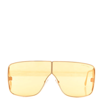 Tom Ford Square Spector Sunglasses TF 708 Gold 2 of 6