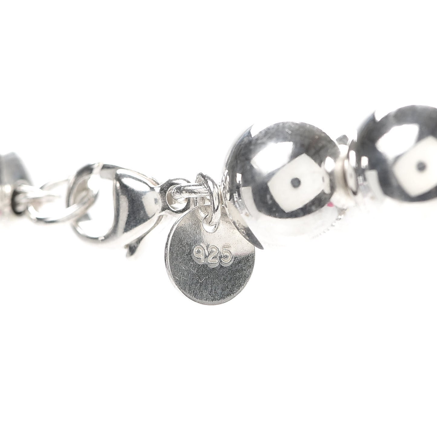 Sterling Silver 10mm HardWear Ball Necklace