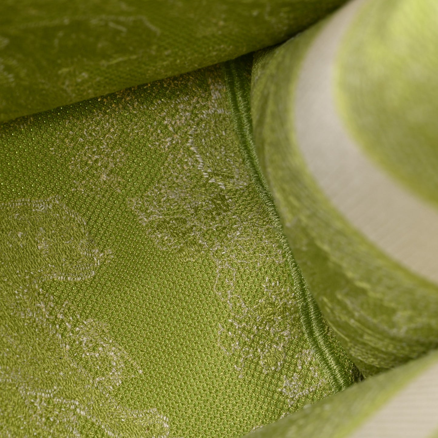 Canvas Embroidered Medium Dioriviera Toile De Jouy Book Tote D-Lite Green