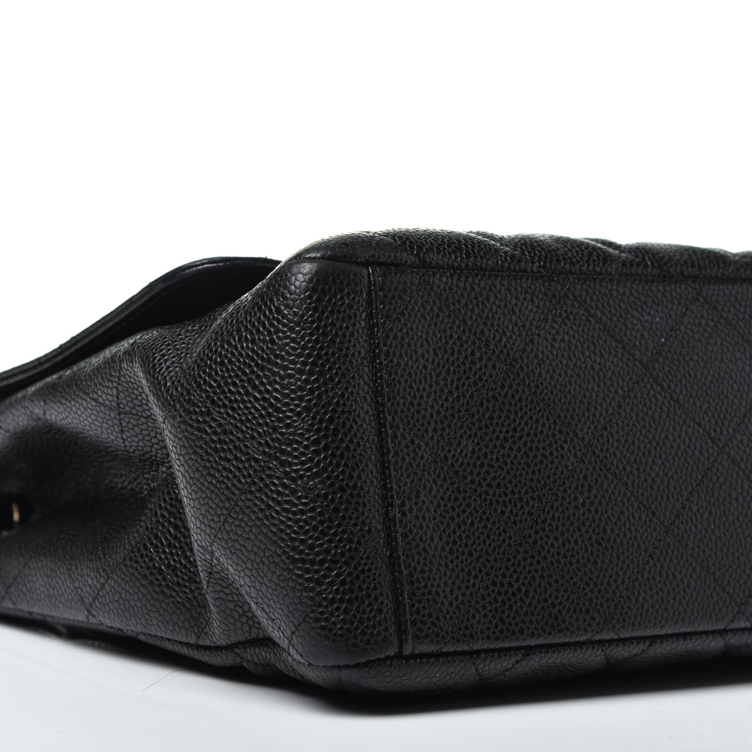Chanel Caviar Quilted Maxi Single Flap Black 8 of 9