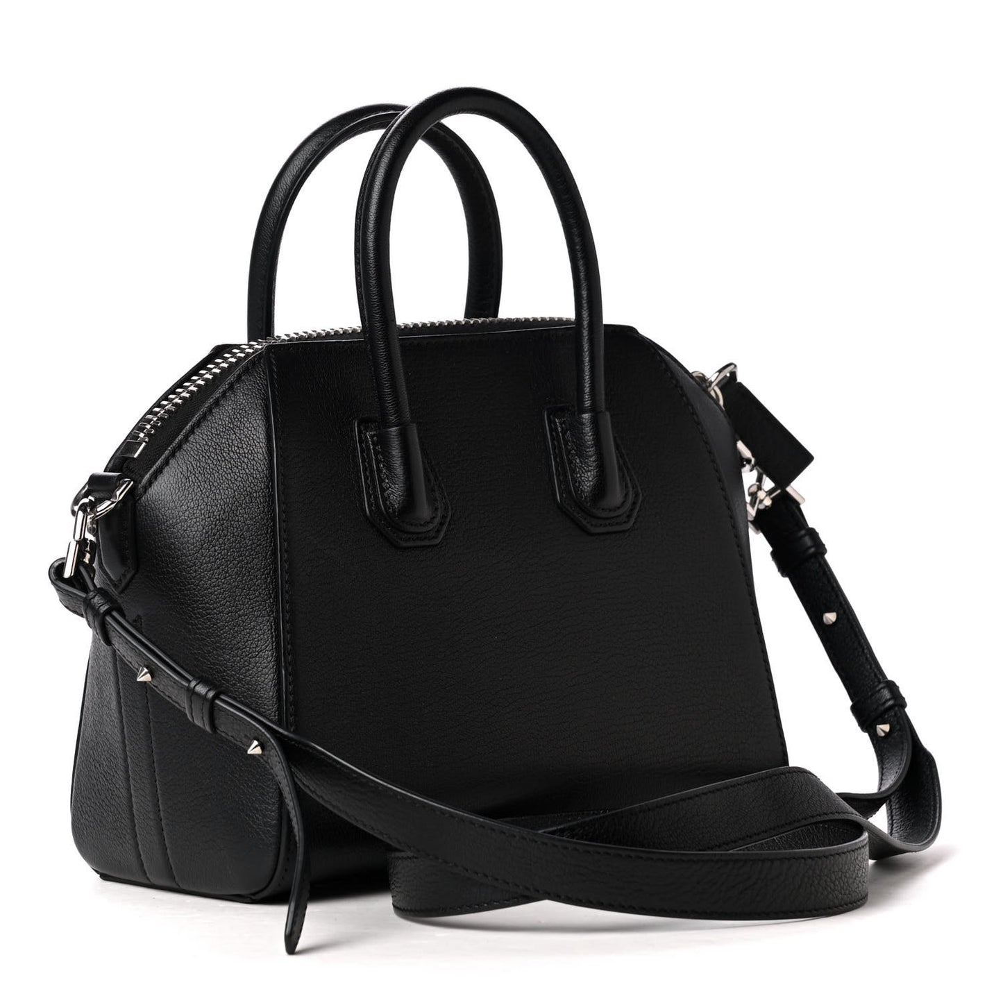 Sugar Goatskin Mini Antigona Black