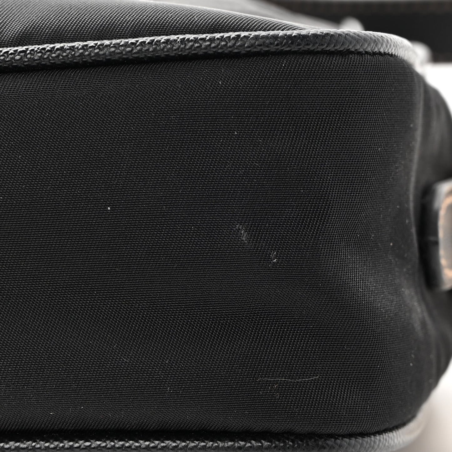 Tessuto Nylon Mini Camera Crossbody Black