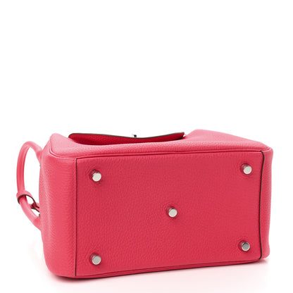 Hermes Taurillon Clemence Lindy 26 Rose Extreme 4 of 9