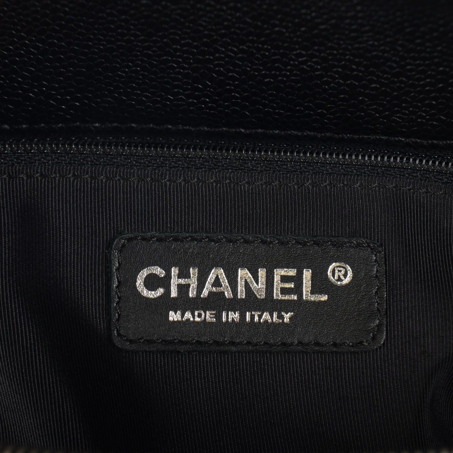 Chanel Caviar Quilted Grand Shopping Tote GST Black 5 of 7