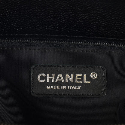 Chanel Caviar Quilted Grand Shopping Tote GST Black 5 of 7