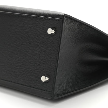 Hermes Epsom Kelly Sellier 28 Black 8 of 9