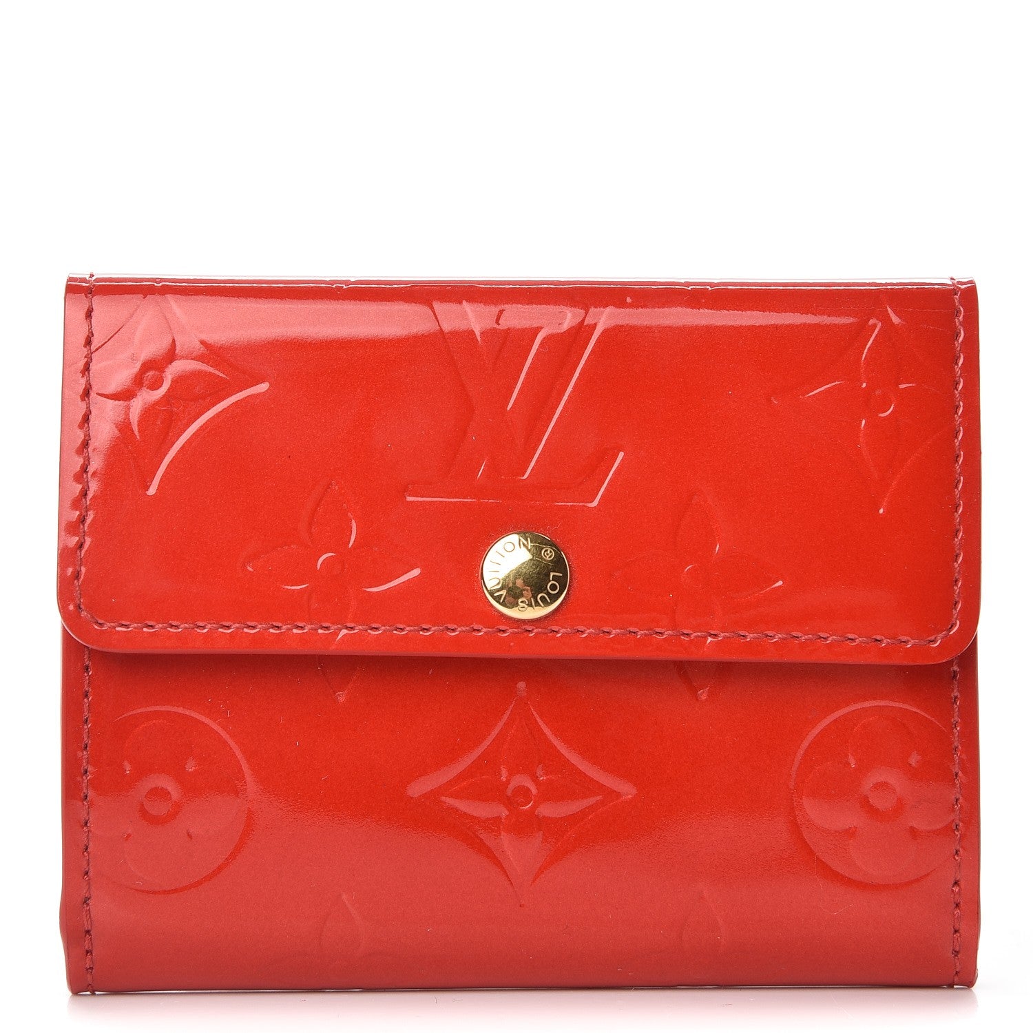 Louis Vuitton Vernis Ludlow Wallet Rouge 1 of 14