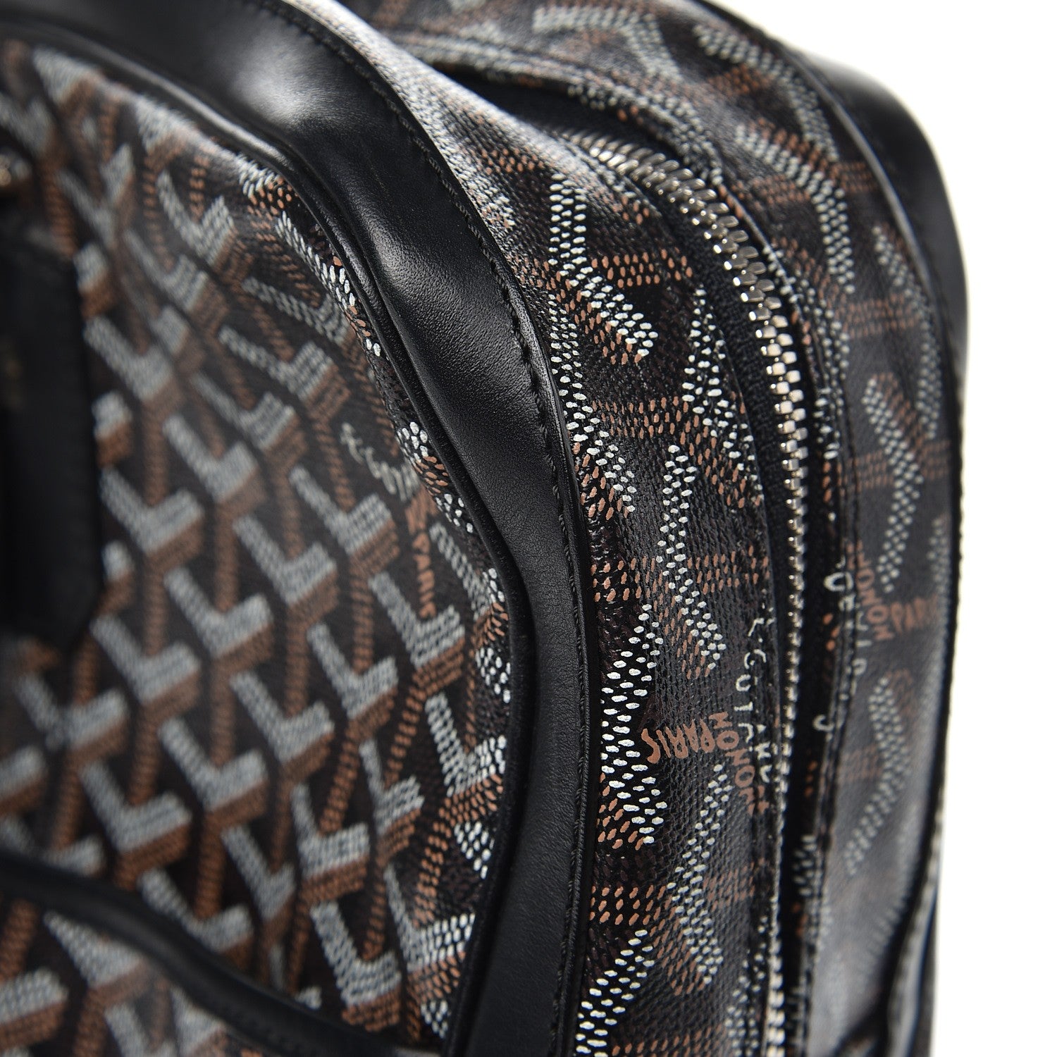 Goyard Goyardine Ambassade MM Briefcase Black 14 of 14